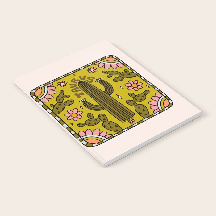 Taurus Cactus Notebook Gallery Image 2