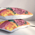 Catrina frida mexican kawaii cute sugar skull mexican style mexican flower marigold skeleton  Pillow Sham Gallery Image 3