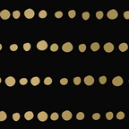 Boho Mudcloth Dots Pattern, Black and Gold Coffee Mug Gallery Image 2