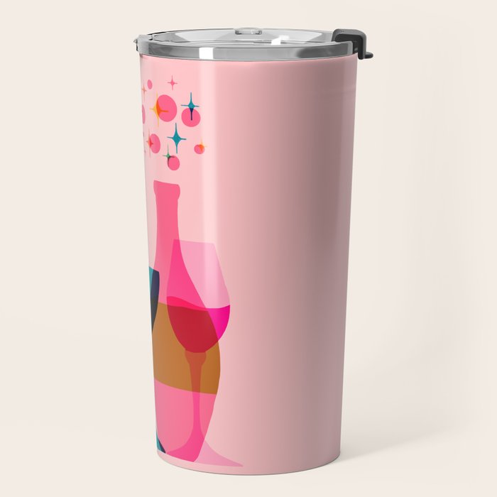 First Bubbly then Disco  Travel Mug Gallery Image 2