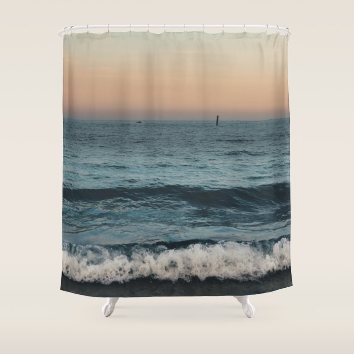 Summer Sunset | Nature and Landscape Photography Shower Curtain Gallery Image 1