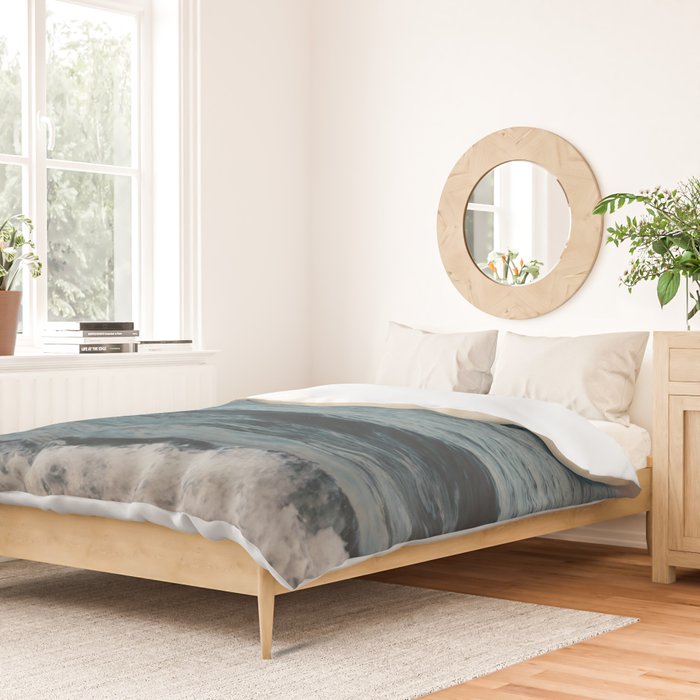 Summer Sunset | Nature and Landscape Photography Duvet Cover Gallery Image 2