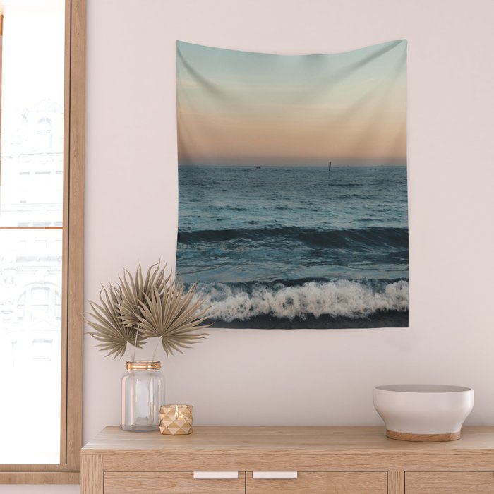 Summer Sunset | Nature and Landscape Photography Wall Tapestry Gallery Image 2