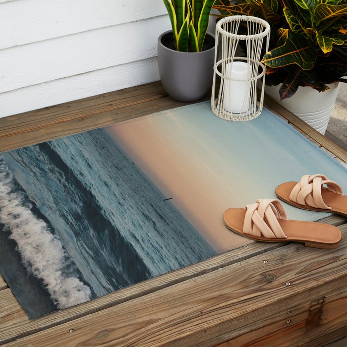 Summer Sunset | Nature and Landscape Photography Outdoor Rug Gallery Image 2