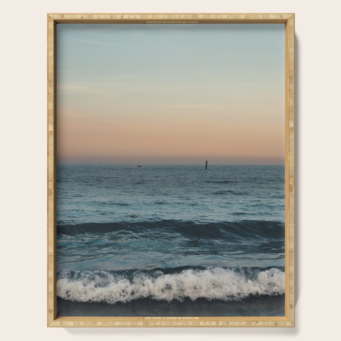 Summer Sunset | Nature and Landscape Photography Serving Tray Gallery Image 1