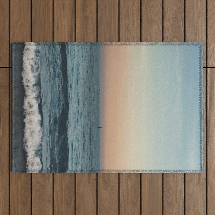 Summer Sunset | Nature and Landscape Photography Outdoor Rug Gallery Image 1