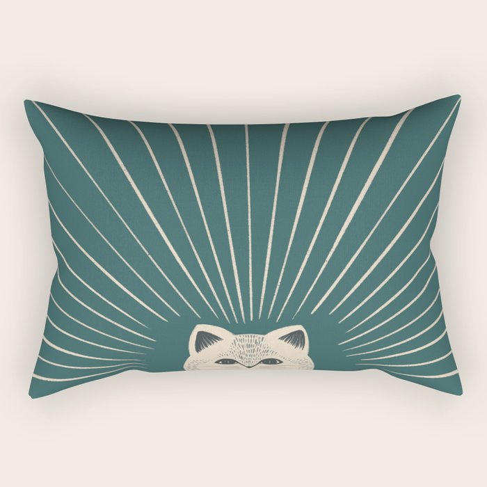 Good Morning son - Kitty Rectangular Pillow Gallery Image 1