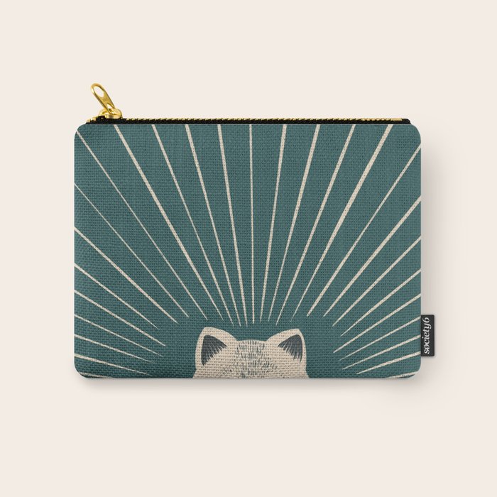 Good Morning son - Kitty Carry All Pouch Gallery Image 1