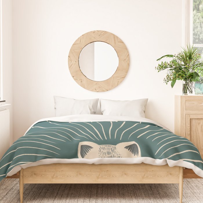 Good Morning son - Kitty Duvet Cover Gallery Image 3