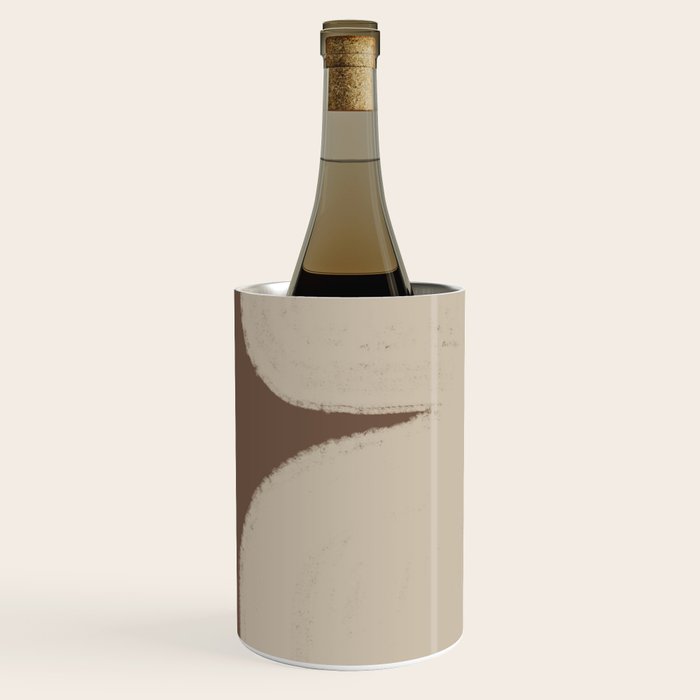 Abstract Soft Modern Shape Wine Chiller Gallery Image 2