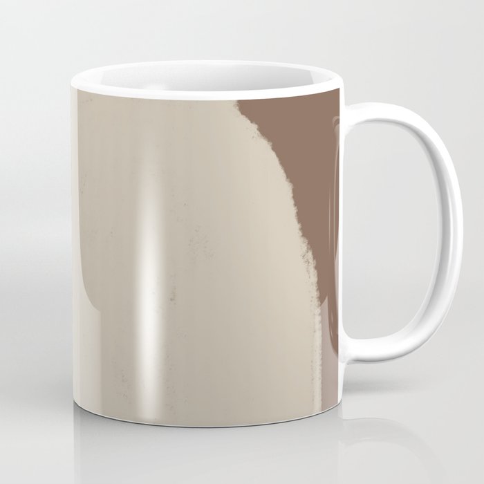 Abstract Soft Modern Shape Coffee Mug Gallery Image 1