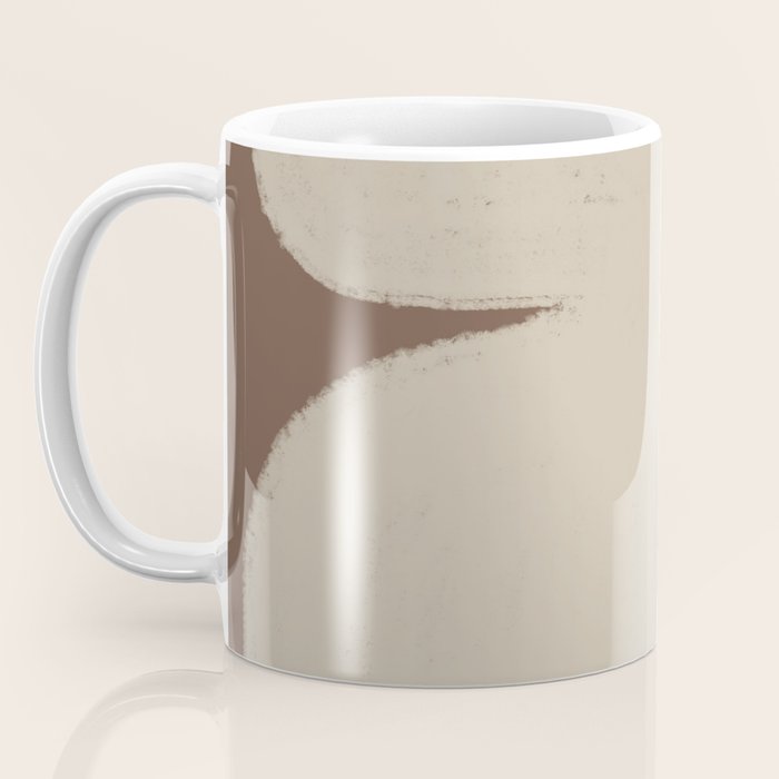 Abstract Soft Modern Shape Coffee Mug Gallery Image 3