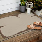 Abstract Soft Modern Shape Outdoor Rug Gallery Image 2