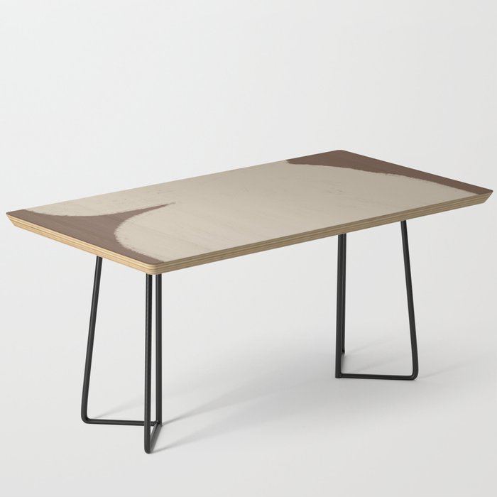 Abstract Soft Modern Shape Coffee Table Gallery Image 1