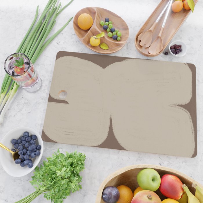 Abstract Soft Modern Shape Cutting Board Gallery Image 2