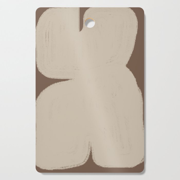 Abstract Soft Modern Shape Cutting Board Gallery Image 1