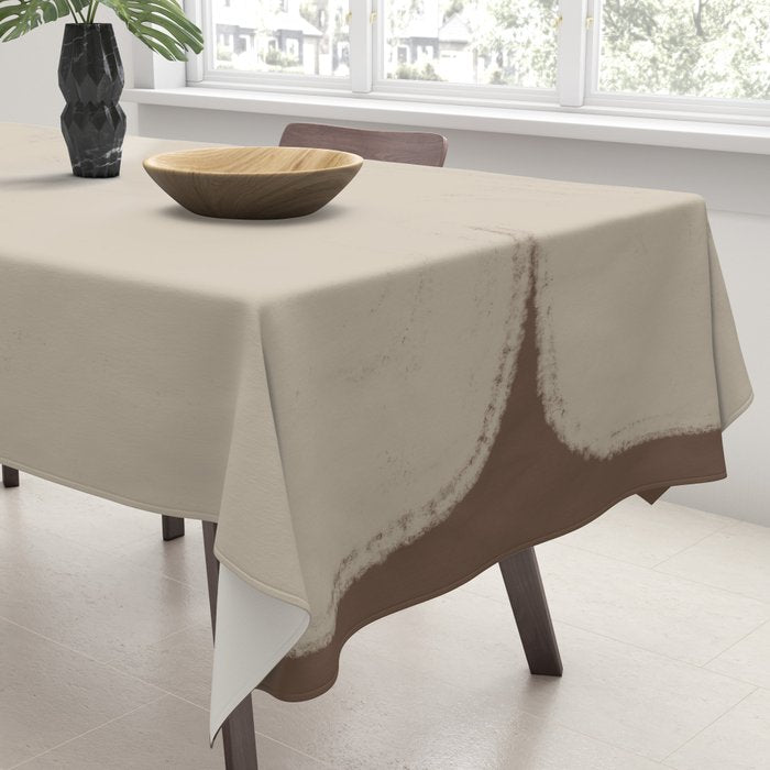 Abstract Soft Modern Shape Tablecloth Gallery Image 3