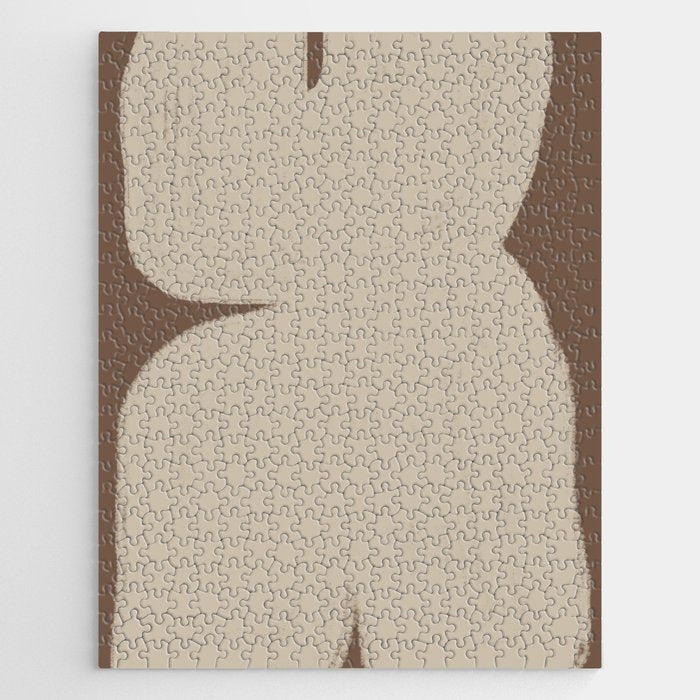 Abstract Soft Modern Shape Jigsaw Puzzle