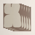 Abstract Soft Modern Shape Wrapping Paper Gallery Image 3