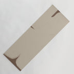 Abstract Soft Modern Shape Yoga Mat Gallery Image 1