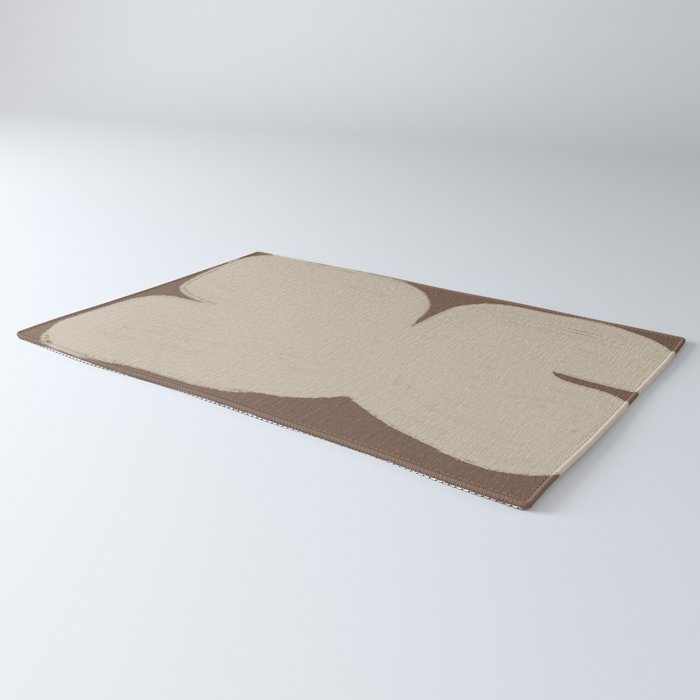 Abstract Soft Modern Shape Rug Gallery Image 3