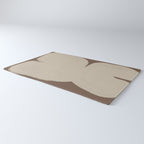 Abstract Soft Modern Shape Rug Gallery Image 3