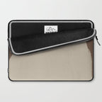 Abstract Soft Modern Shape Laptop Sleeve Gallery Image 2