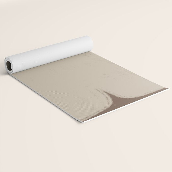 Abstract Soft Modern Shape Yoga Mat Gallery Image 2