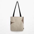 Abstract Soft Modern Shape Tote Bag Gallery Image 2
