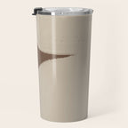 Abstract Soft Modern Shape Travel Mug Gallery Image 3
