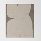 Abstract Soft Modern Shape Throw Blanket Gallery Image 2