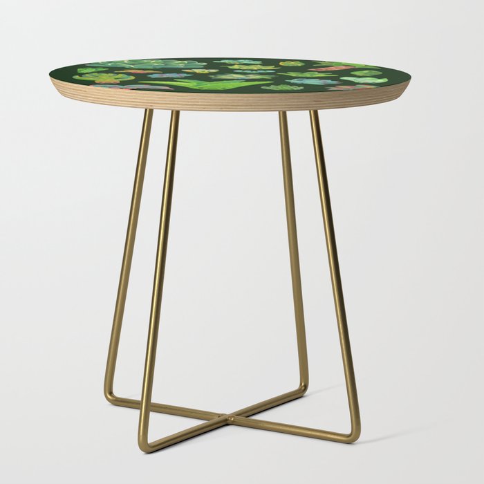 Baby succulent 1 - dark Side Table Gallery Image 1