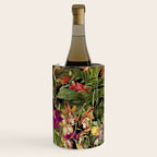 Snake Princess Tropical Jungle Vibes Multicolor  Black Wine Chiller Gallery Image 3