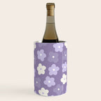 Purple Flowers Wine Chiller Gallery Image 1