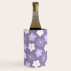Purple Flowers Wine Chiller Gallery Image 2