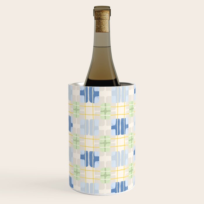 Geo handmade squares Wine Chiller Gallery Image 3