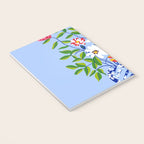 The Floopy Planter, Abstract Flower Pot Illustration, Pop Bohemian Eclectic Botanical, Flower Colorful Blossom Notebook Gallery Image 3