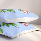 The Floopy Planter, Abstract Flower Pot Illustration, Pop Bohemian Eclectic Botanical, Flower Colorful Blossom Pillow Sham Gallery Image 3