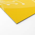 Yellow Queen Anne's Lace Illustration Welcome Mat Gallery Image 2