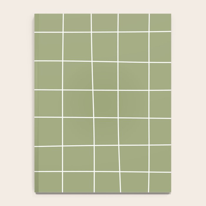Hand Drawn Grid Green Notebook Gallery Image 4