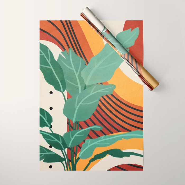 Lines of Nature 3 Wrapping Paper Gallery Image 1