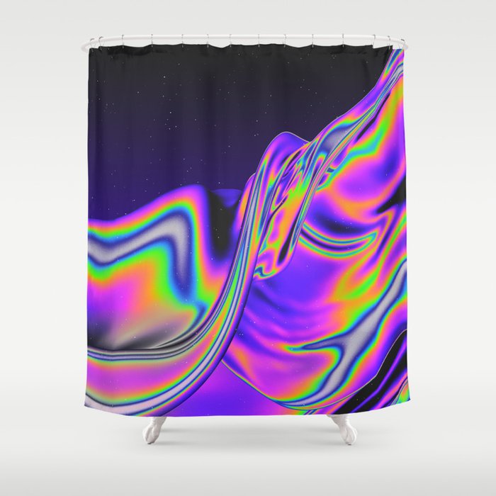 SEVEN YEARS OF BAD LUCK Shower Curtain Gallery Image 1