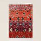 Traditional Oriental Moroccan Rug Design Stationery Card Gallery Image 2