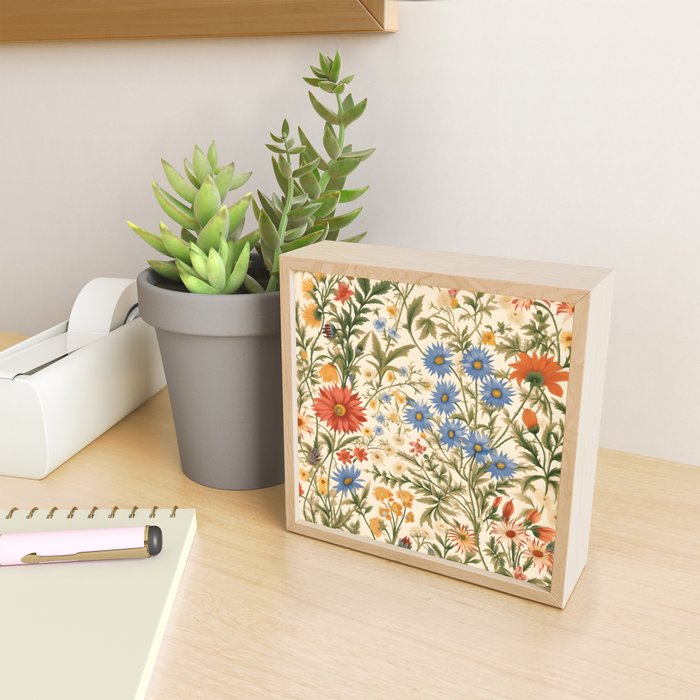 Countryside Bloom Arcane Floral Garden Mini Art Print Gallery Image 2