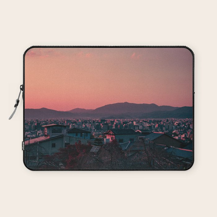 Kyoto sunset Laptop Sleeve Gallery Image 1