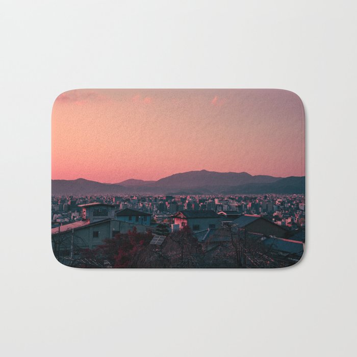 Kyoto sunset Bath Mat Gallery Image 1