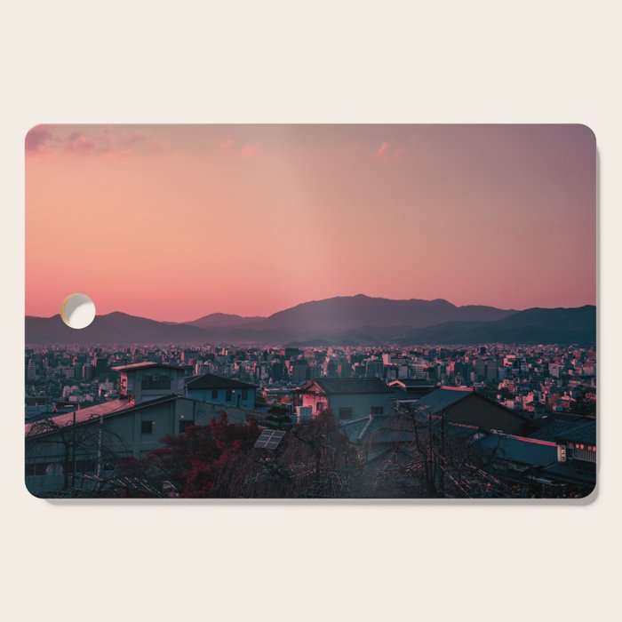Kyoto sunset Cutting Board Gallery Image 1