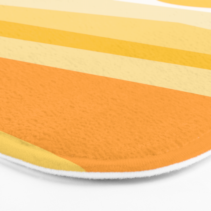 Abstract Landscape 09 Yellow Bath Mat Gallery Image 3