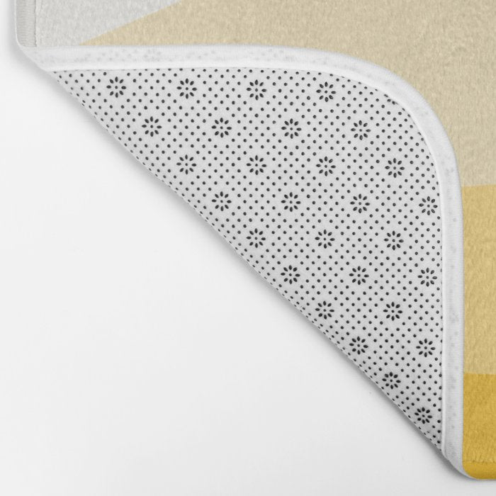 Abstract Landscape 09 Yellow Bath Mat Gallery Image 2