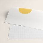 Abstract Landscape 09 Yellow Wrapping Paper Gallery Image 2